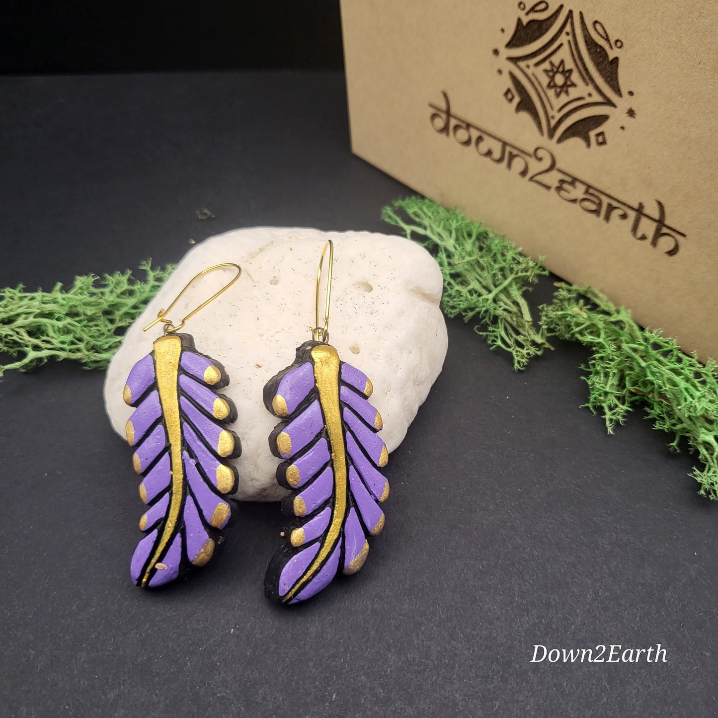 Leaf earrings Variants - 9