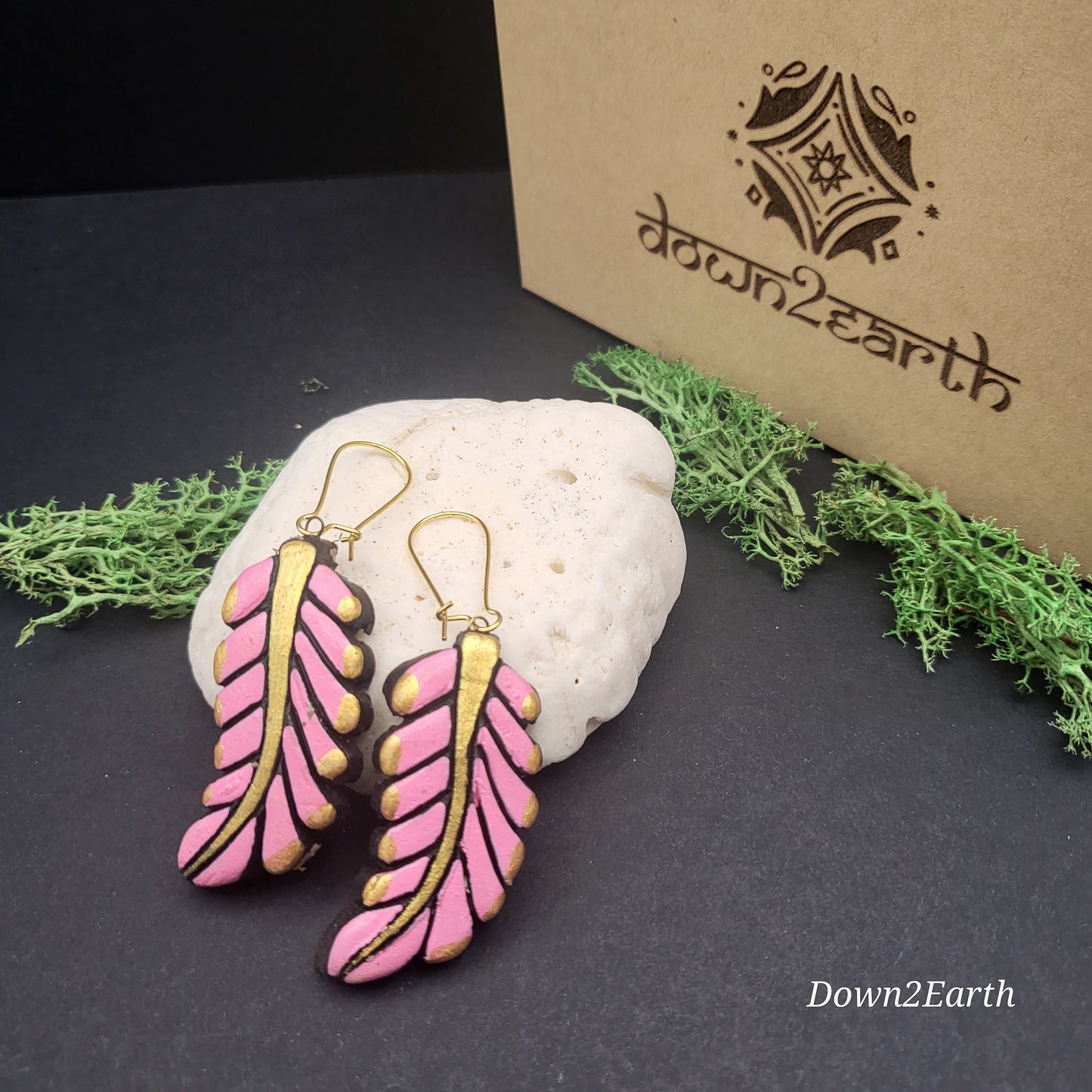 Leaf earrings Variants - 9