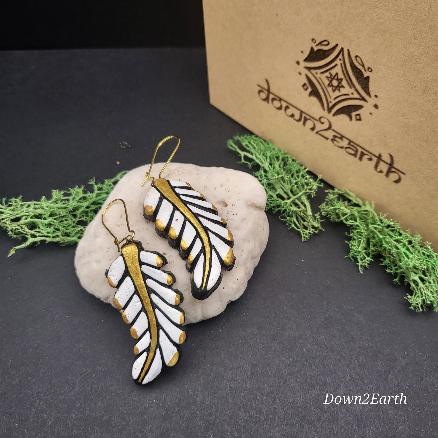 Leaf earrings Variants - 9