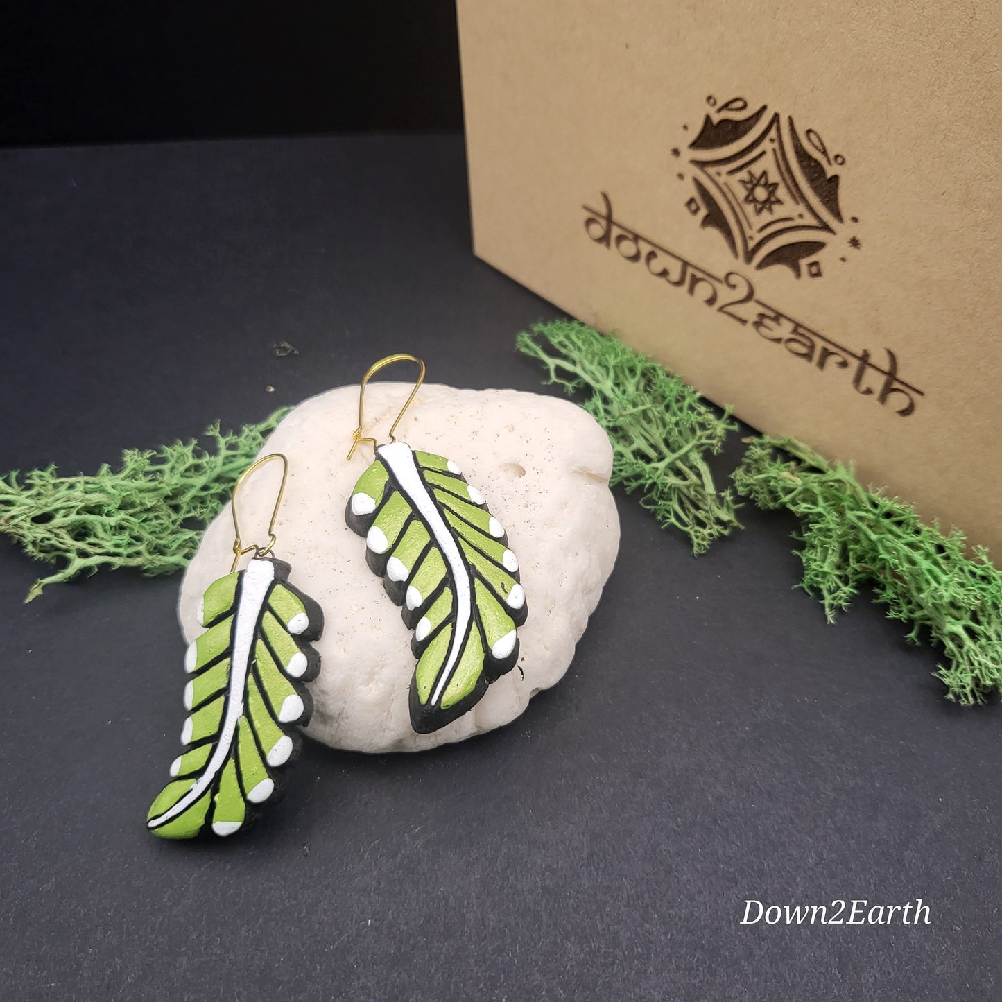 Leaf earrings Variants - 9