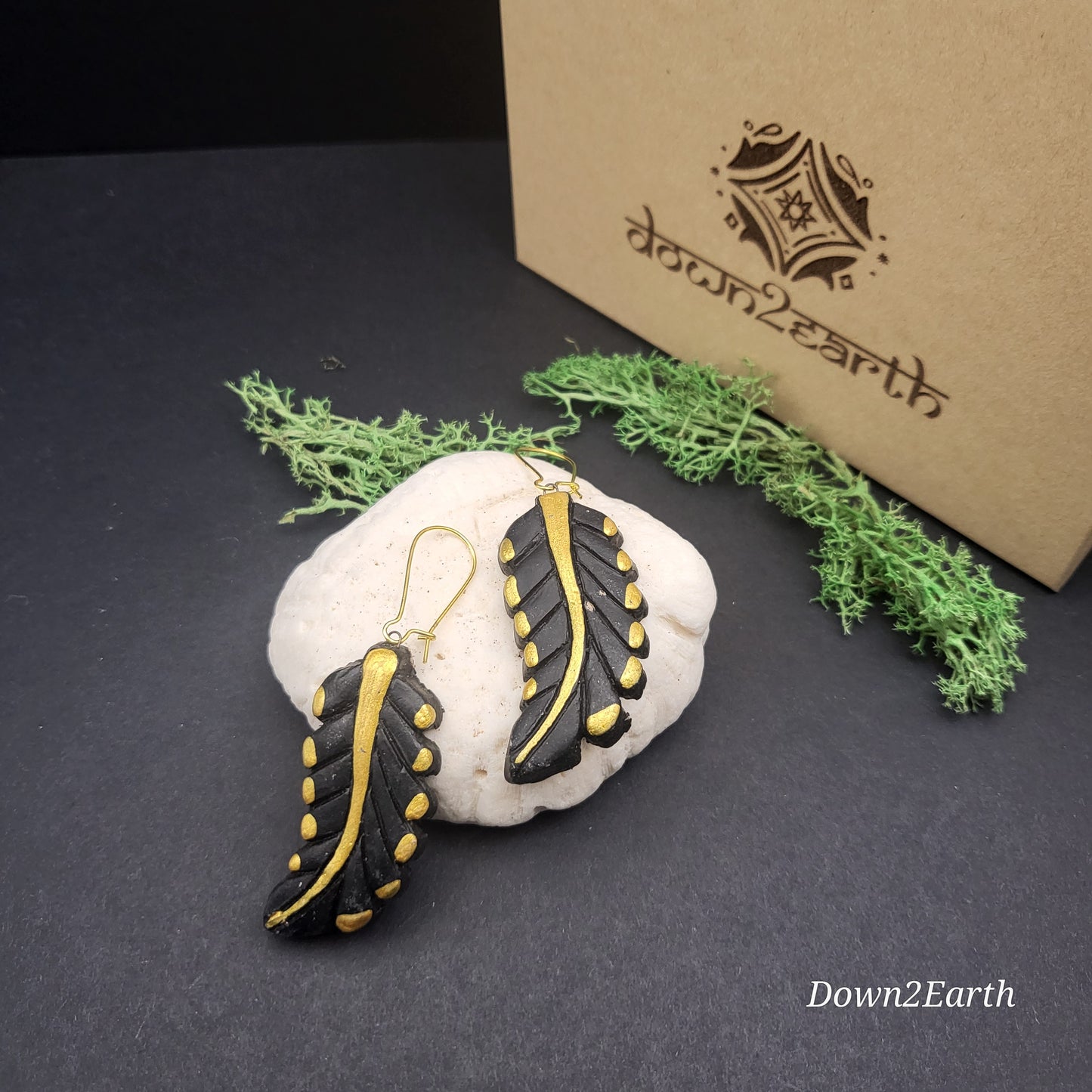 Leaf earrings Variants - 9