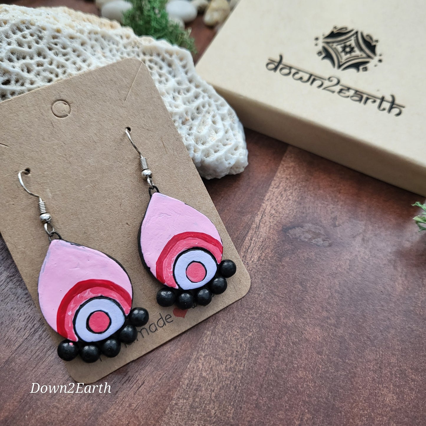 Fish hook earrings