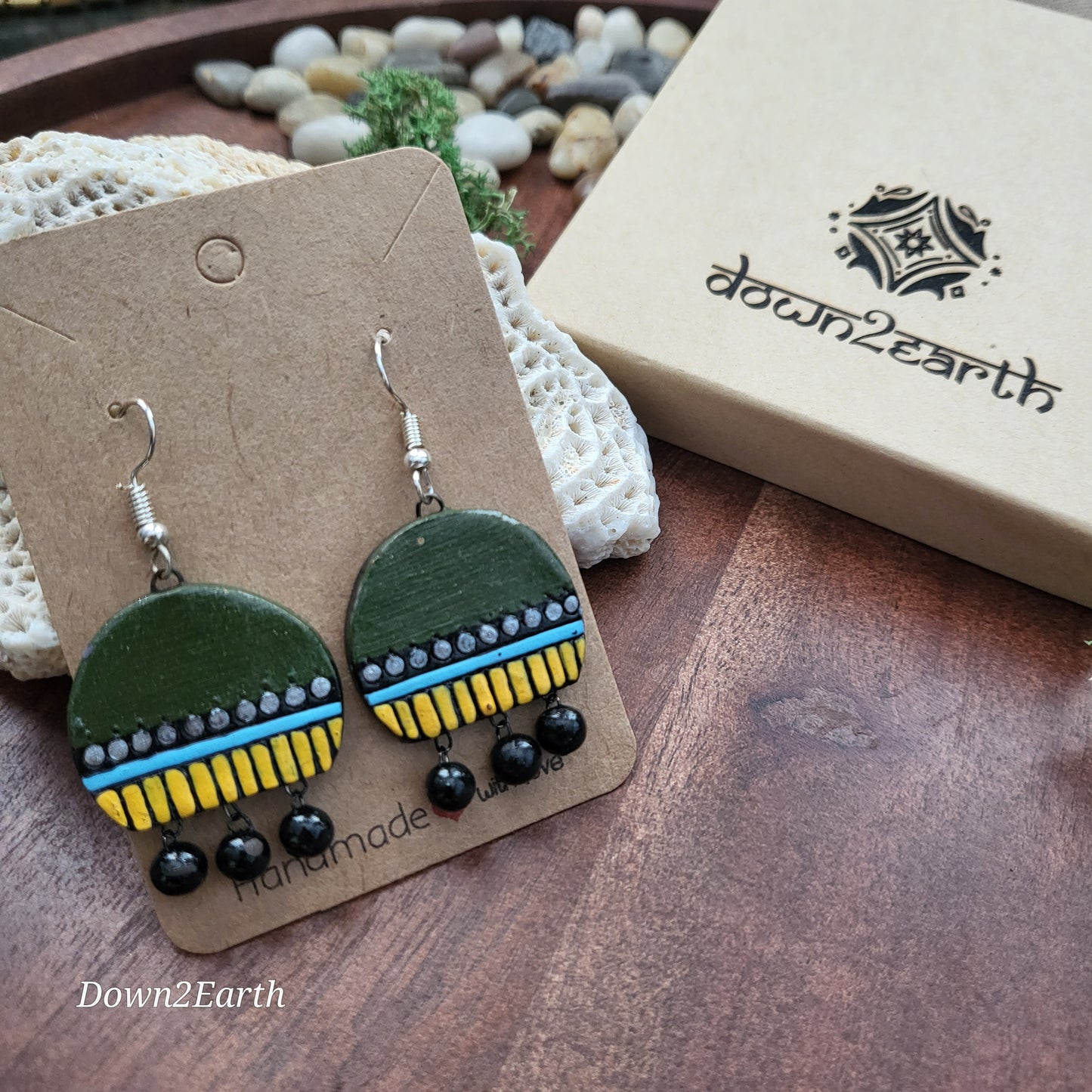 Fish hook earrings