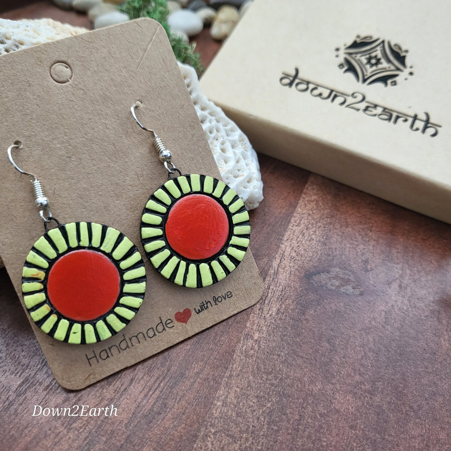 Fish hook earrings