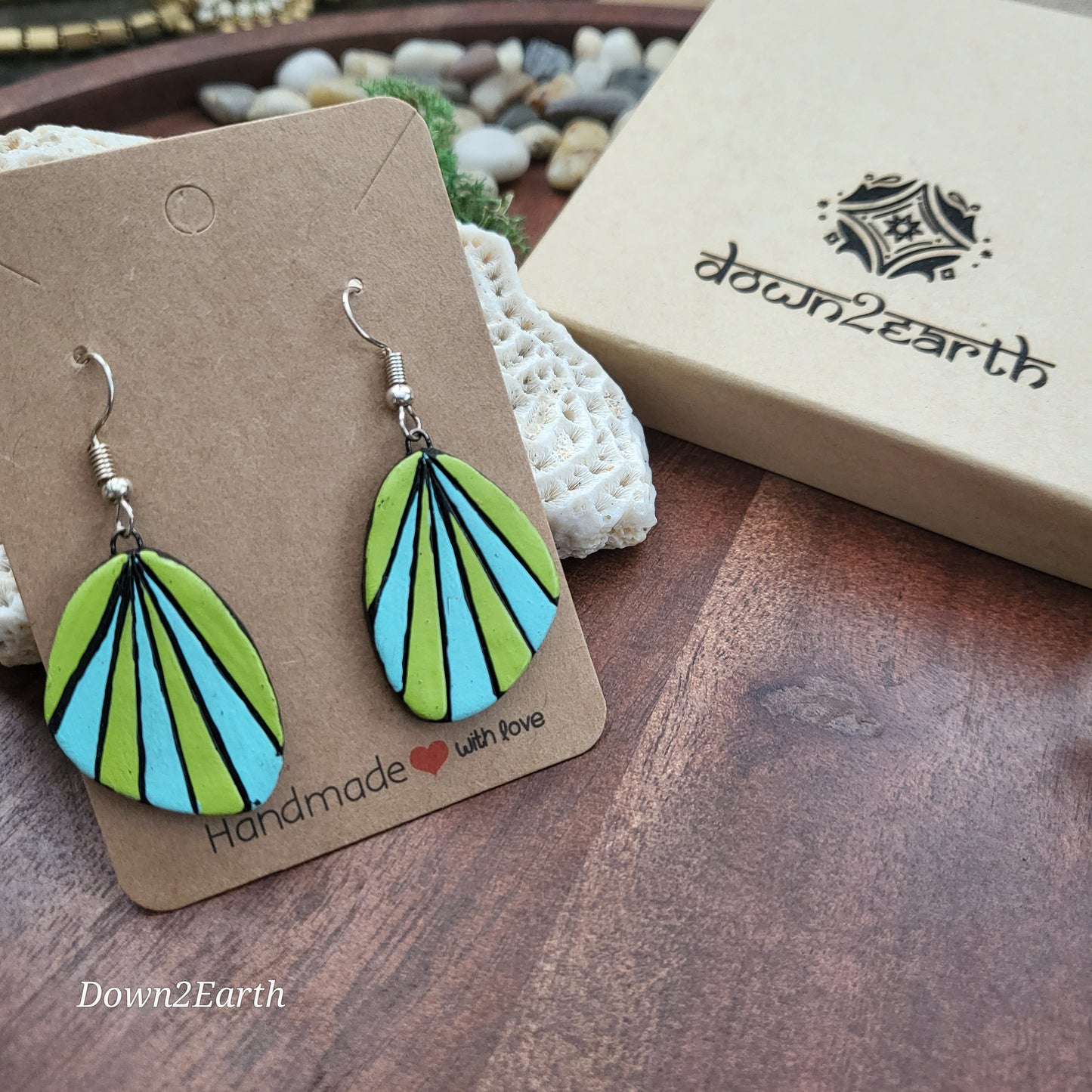 Fish hook earrings