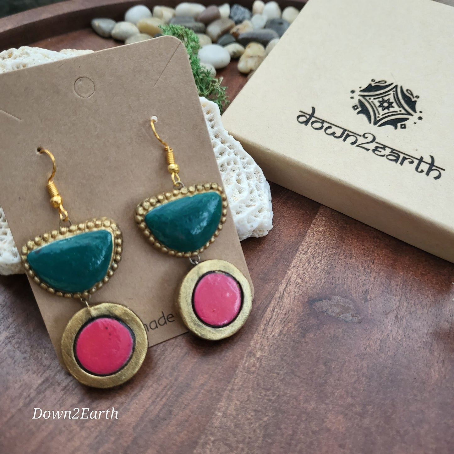 Fish hook earrings
