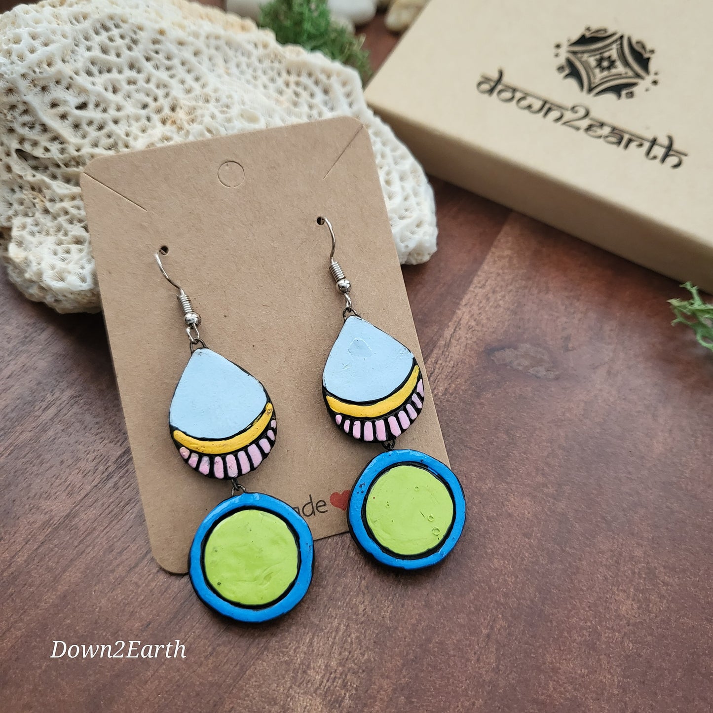 Fish hook earrings