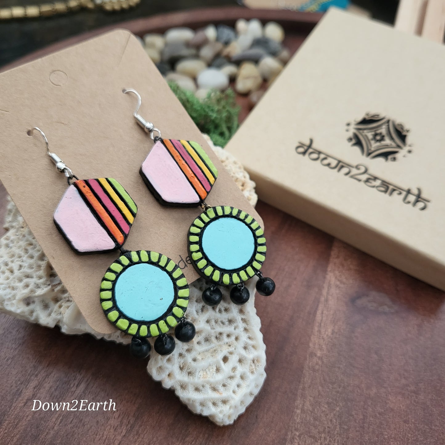 Fish hook earrings