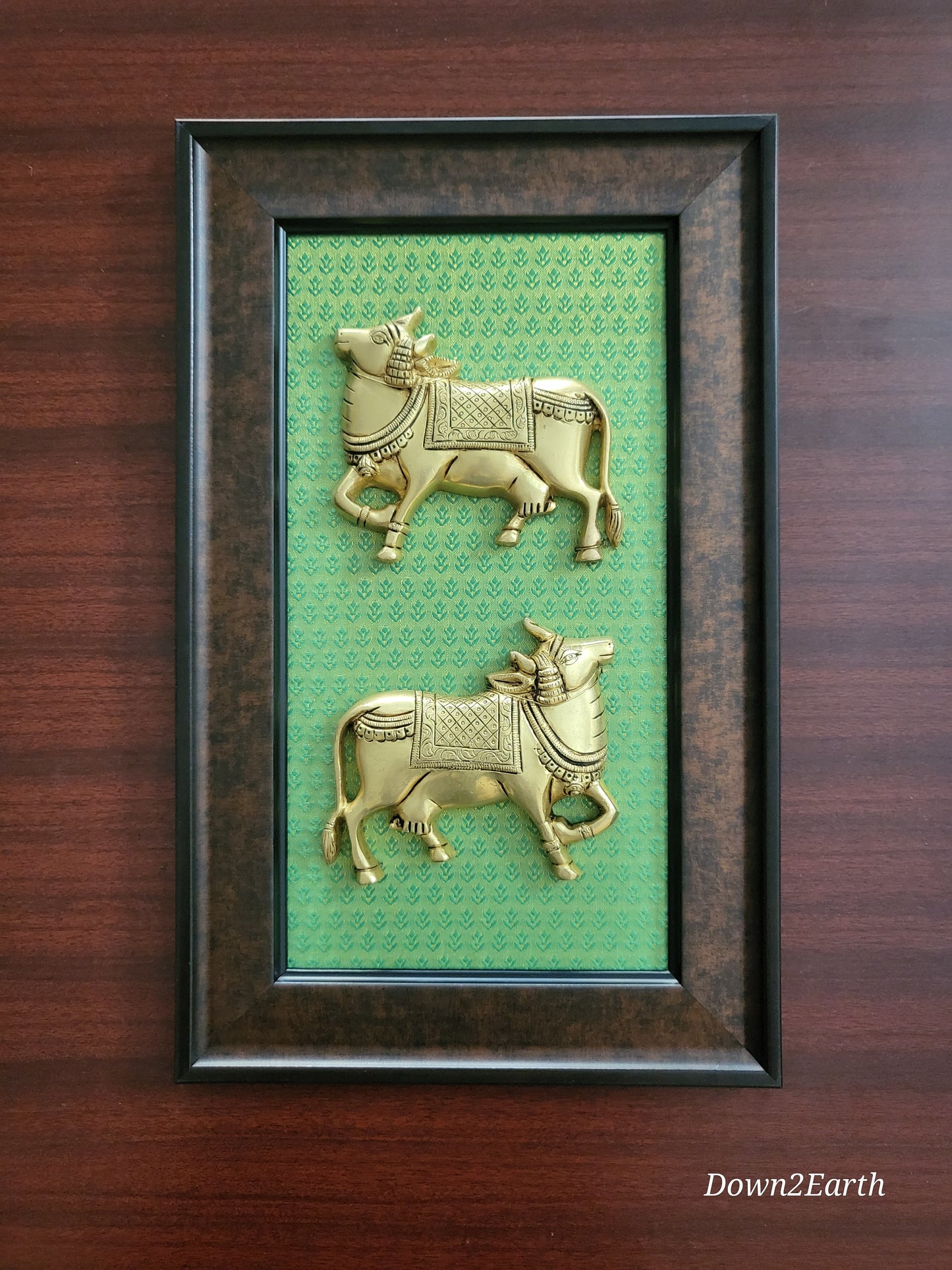 Pichwai cow frame (2 cows)