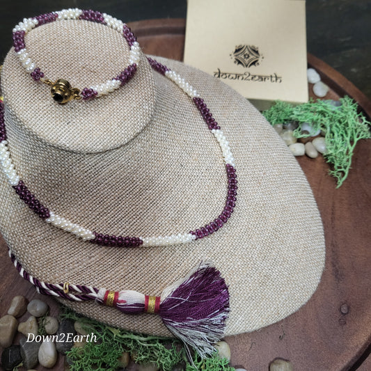 Garnet & Pearl Harmony